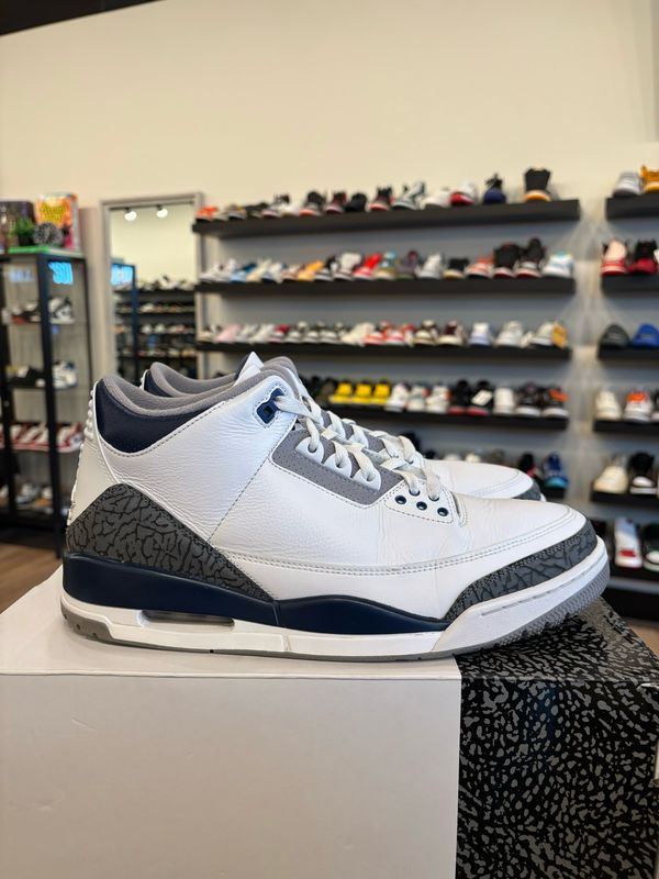 Jordan 3 Navy Size 12 Pre-Owned