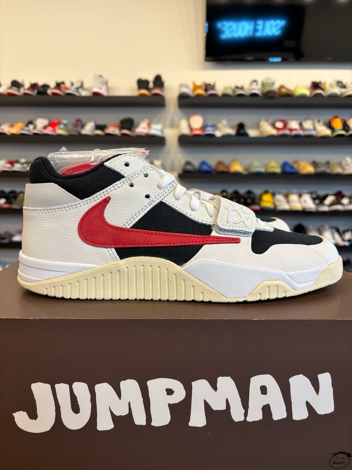 Jordan Jumpman Jack Travis Scott University Red Size 10.5 Brand New