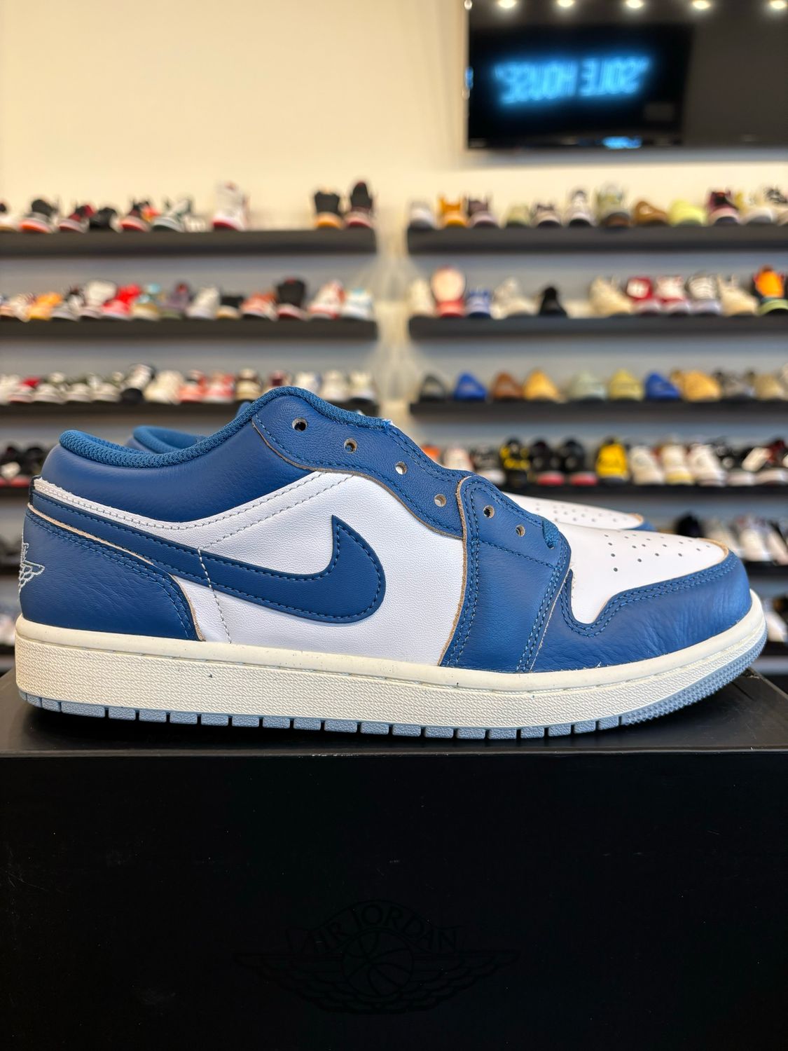 Jordan 1 Low Industrial Blue Size 8.5 Brand New