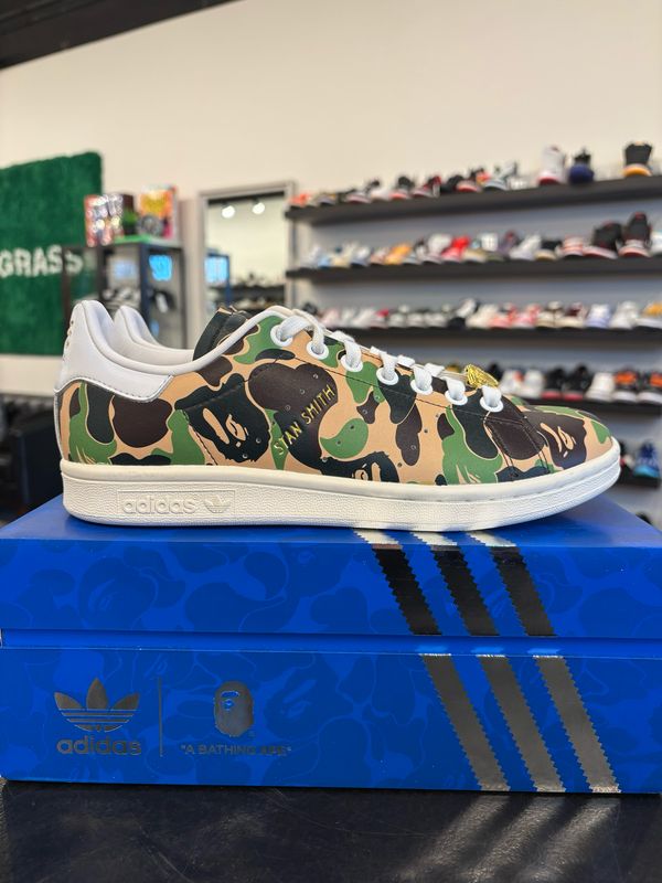 Adidas Bape Stan Smith Size 6Y (7.5W) Pre-Owned