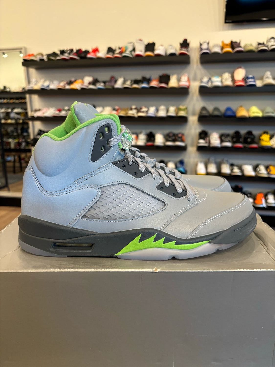 Jordan 5 Green Bean Size 12.5 Brand New (Replacement Box)