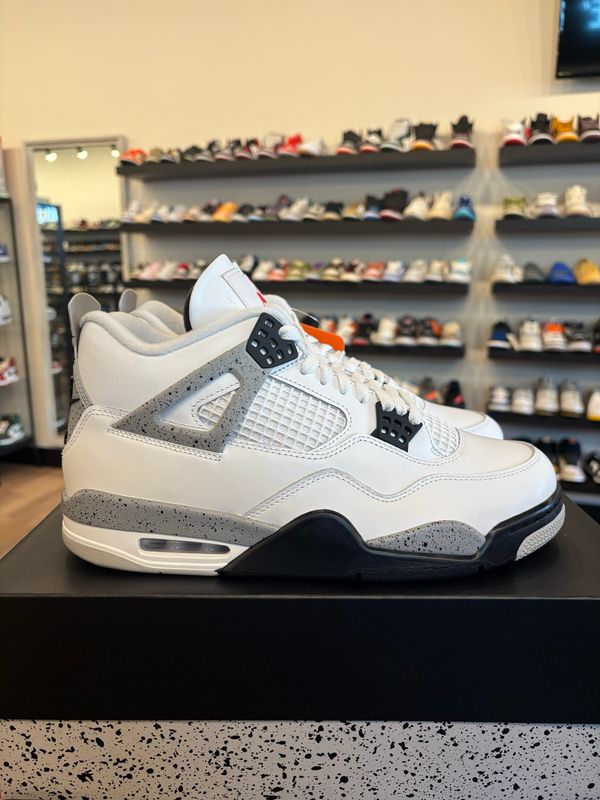 Jordan 4 White Cement 2025 Size 10.5 Brand New
