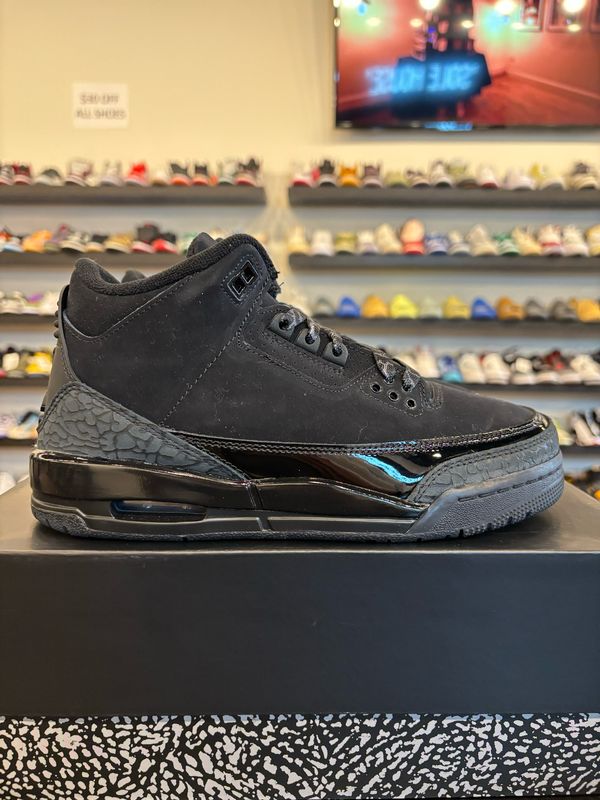 Jordan 3 Black Cat 2025 Size 6Y (7.5W) Brand New