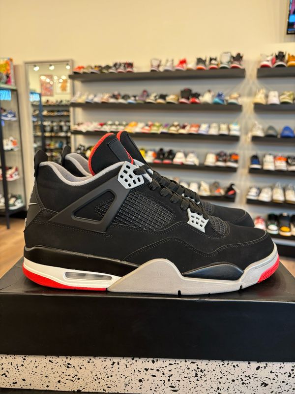 Jordan 4 Bred 2019 Size 12 Pre-Owned