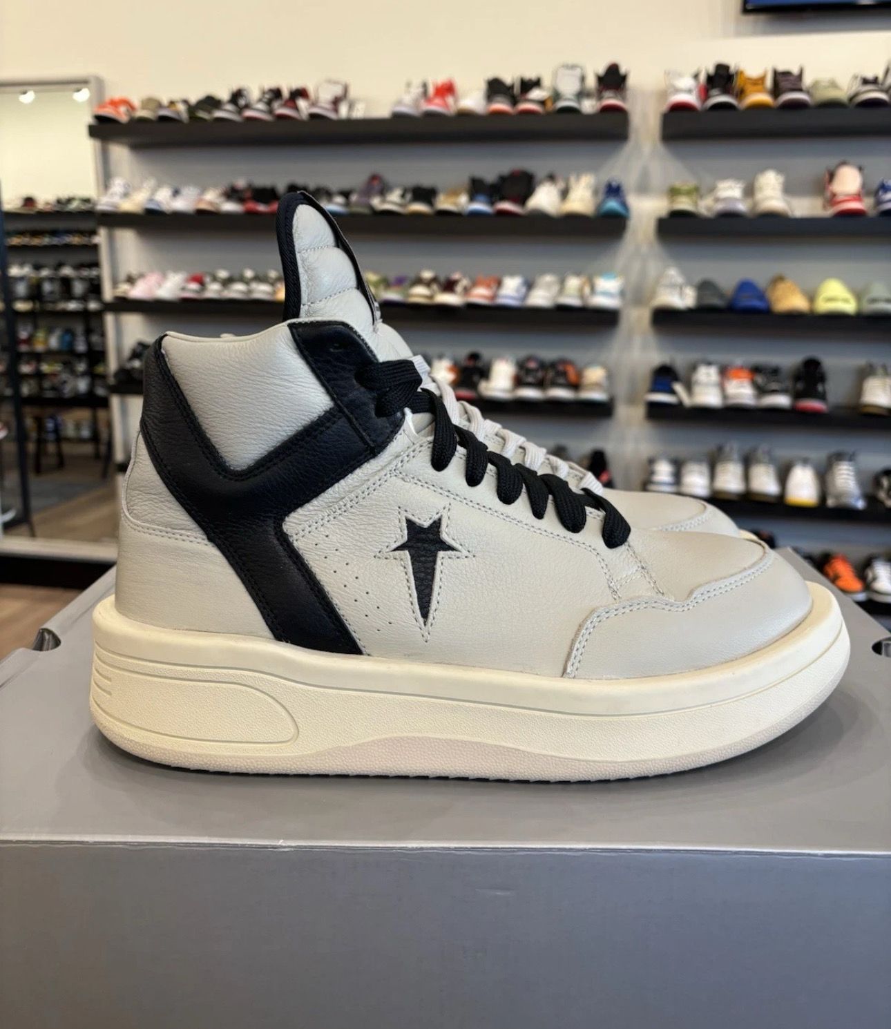 Converse Rick Owens Pelican Size 11.5 Pre-Owned