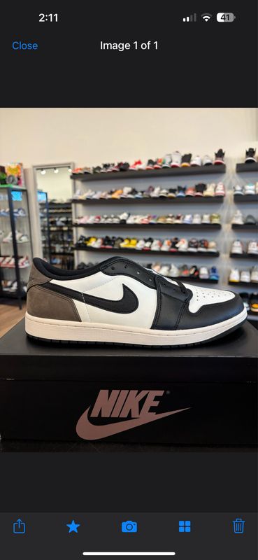Jordan 1 Low Mocha Size 11.5 Brand New