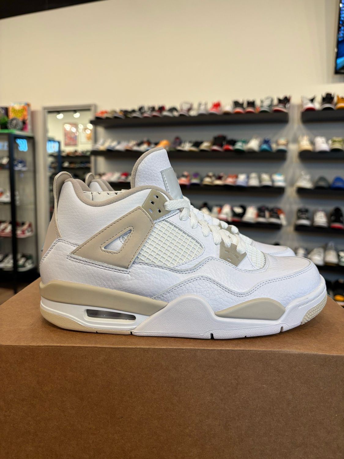 Jordan 4 Linen Sand Size 6.5Y (8W) Brand New (No Box)