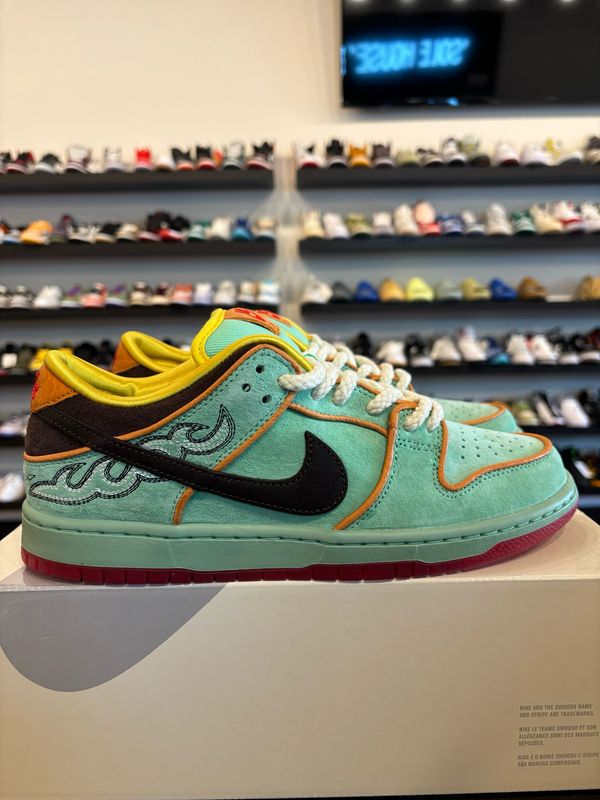 Nike SB Dunk Low Rodeo Tourmaline Size 9 Brand New