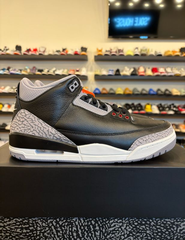 Jordan 3 Black Cement 2024 Size 10 Brand New