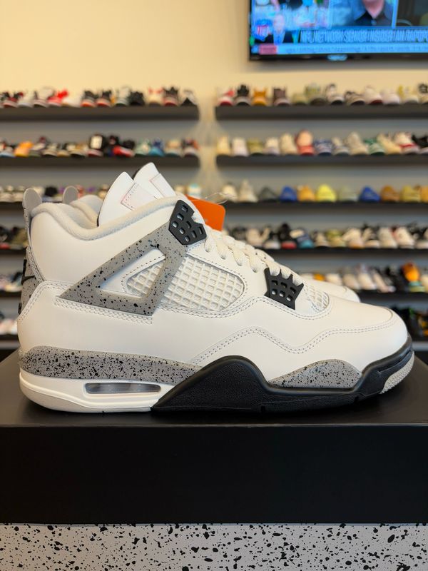 Jordan 4 White Cement 2025 Size 8 Brand New