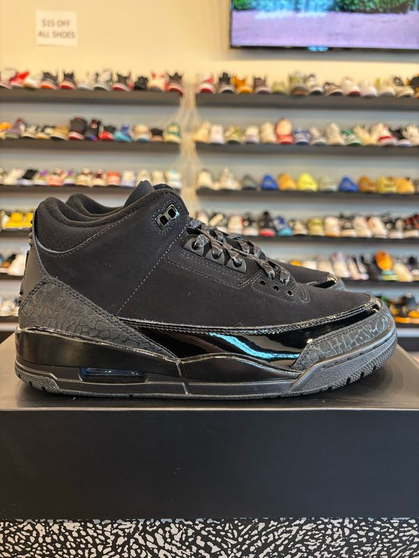 Jordan 3 Black Cat 2025 Size 8.5 Brand New