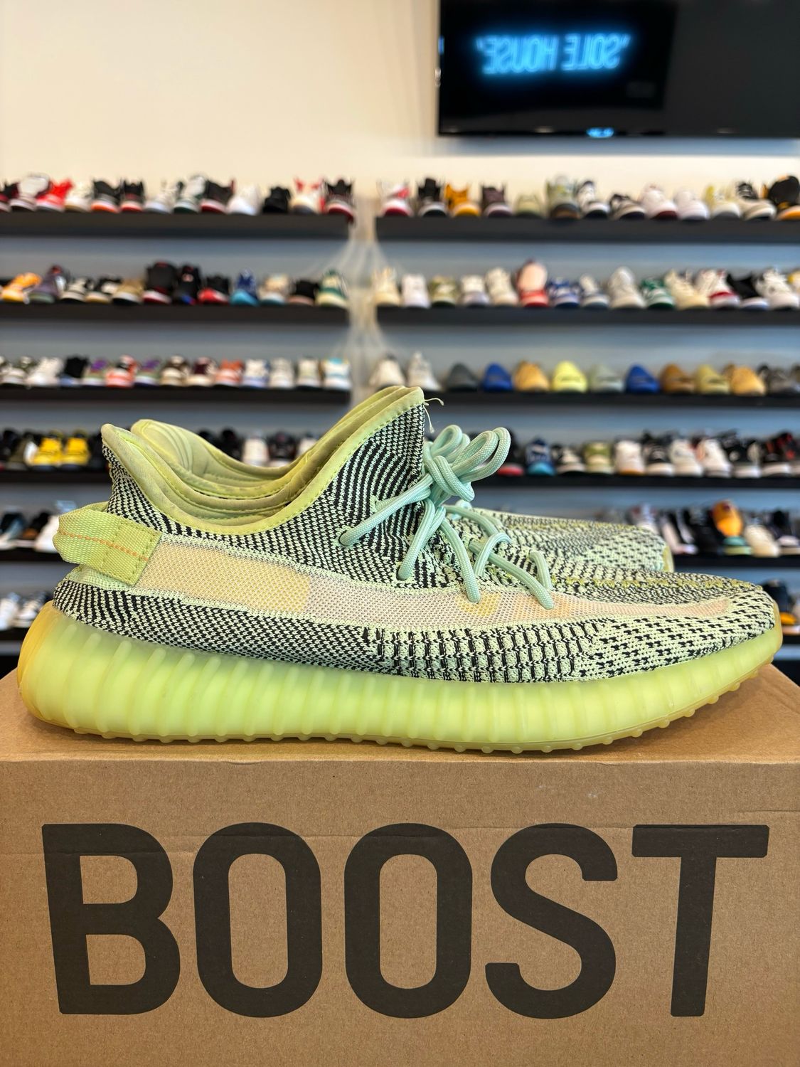 Yeezy 350 V2 Yeezreel Size 14 Pre-Owned