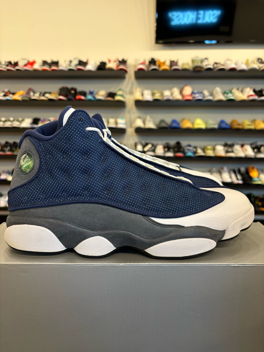 Jordan 13 Blue Flint 2020 Size 11.5 Pre-Owned
