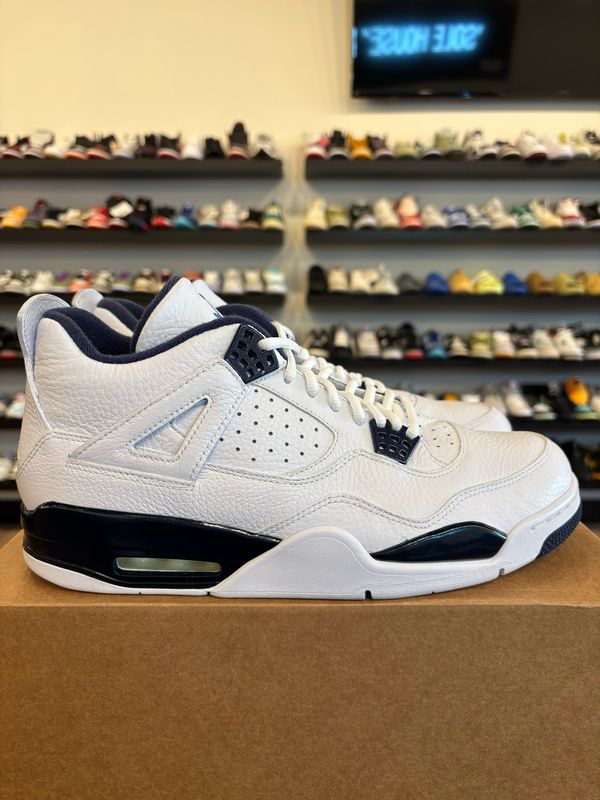 Jordan 4 Legend Blue Size 12 Pre-Owned (No Box)