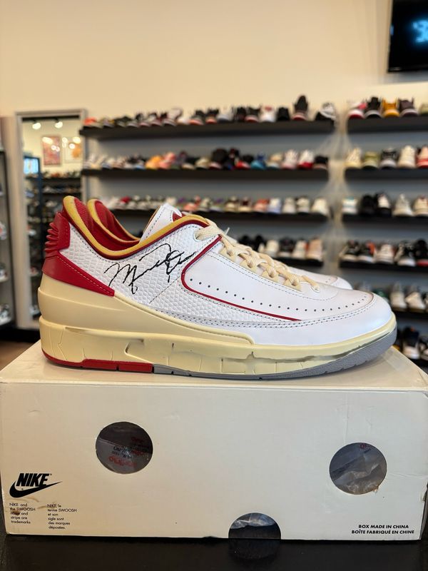 Jordan 2 Low Off-White Chicago Size 8 Pre-Owned