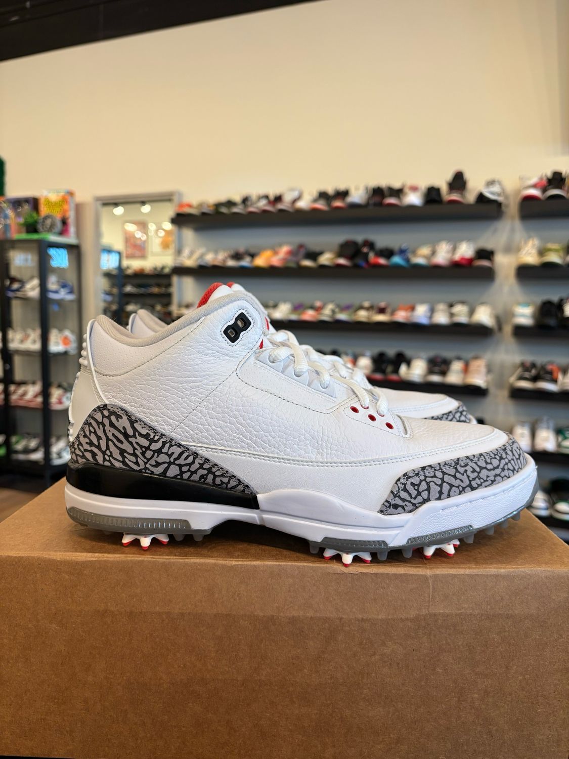 Jordan 3 Golf White Cement Size 10 Brand New (No Box)