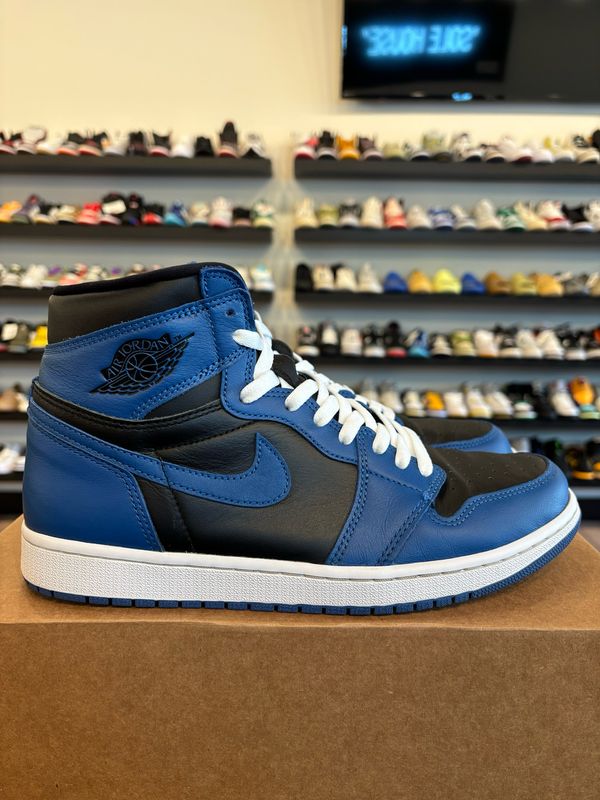 Jordan 1 Marina Blue Size 10.5 Pre-Owned (No Box)