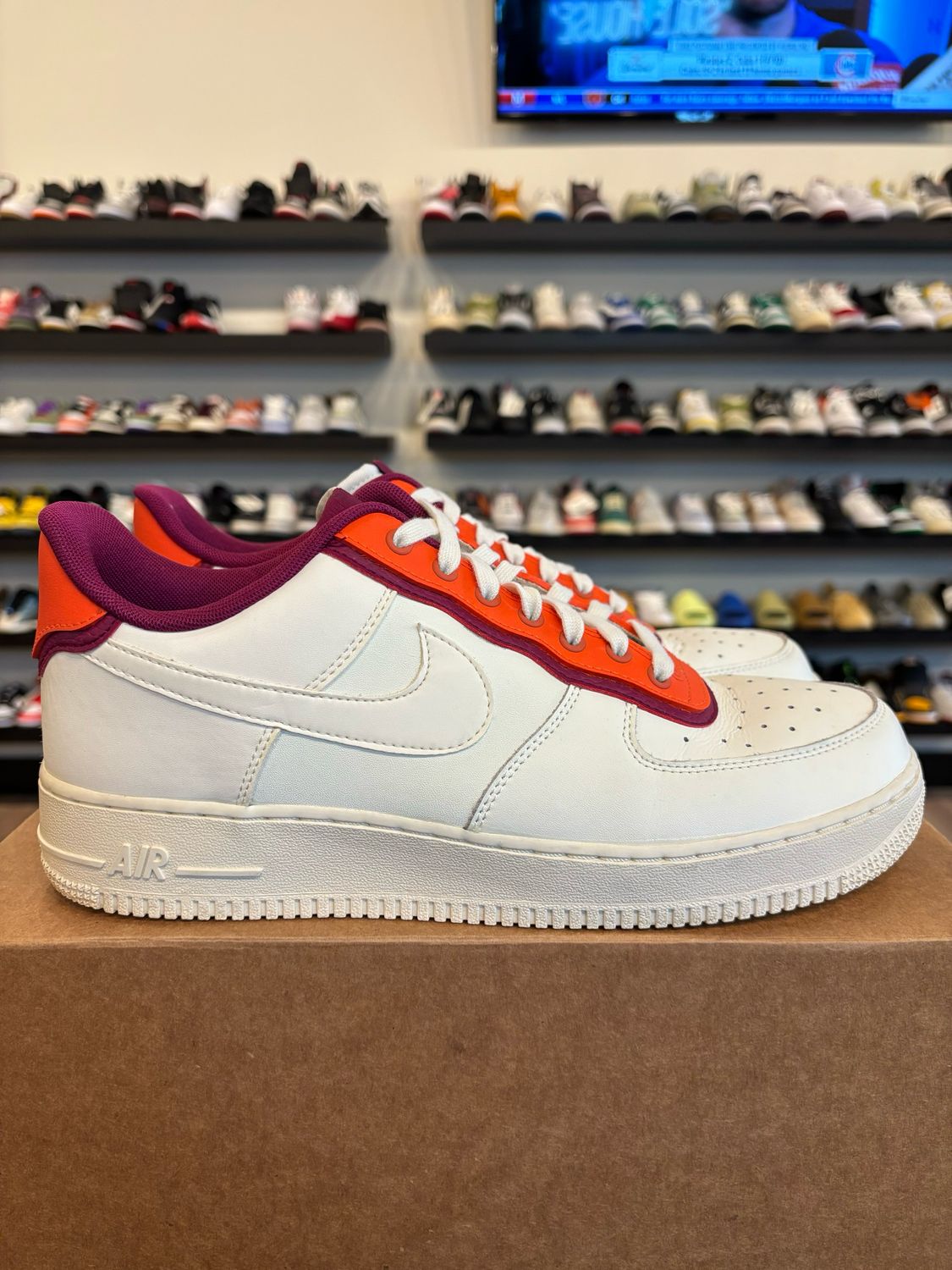 Nike Air Force 1 Low Sail Double Layer Size 11 Pre-Owned (No Box)