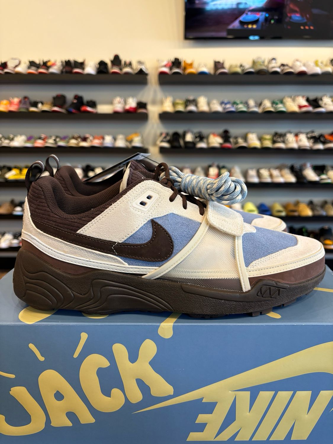 Nike Travis Scott Field Jaxx Leche Blue Size 13 Brand New