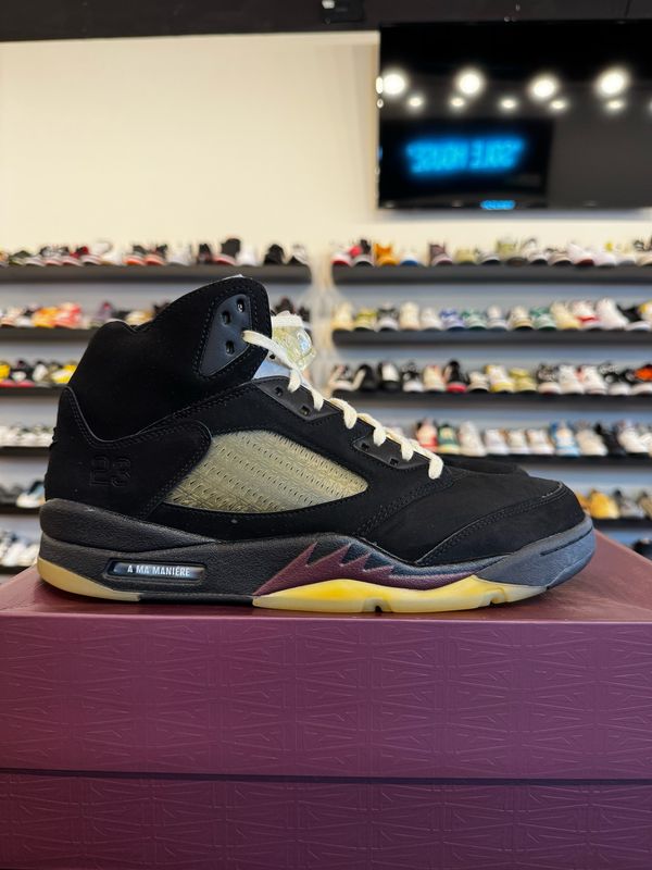 Jordan 5 A Ma Maniere Dusk Black Size 12 Pre-Owned