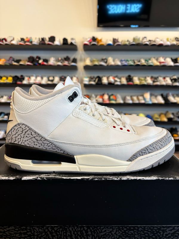 Jordan 3 Reimagined White Cement Size 13 Pre-Owned