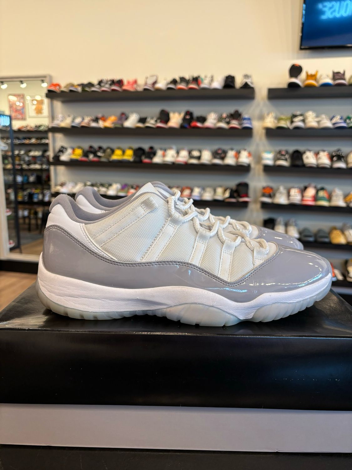 Jordan 11 Low Cement Grey Size 11.5 Pre-Owned