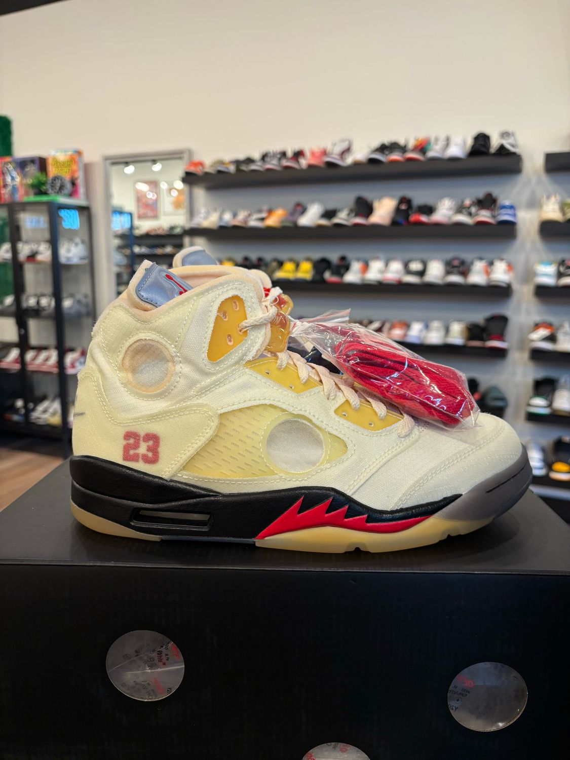 Jordan 5 Off-White Sail Size 9 Brand New