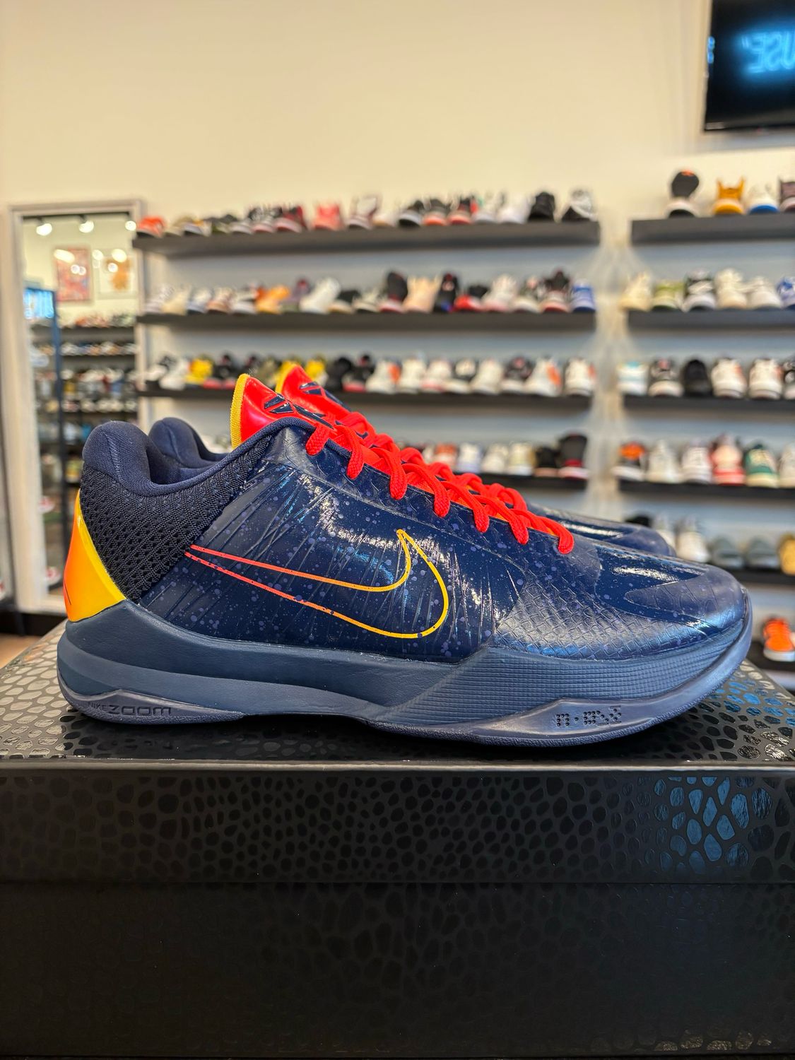 Nike Kobe 5 Protro Caitlin Clark Fever Size 8 Brand New