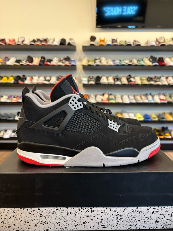 Jordan 4 Bred 2019 Size 10.5 Pre-Owned