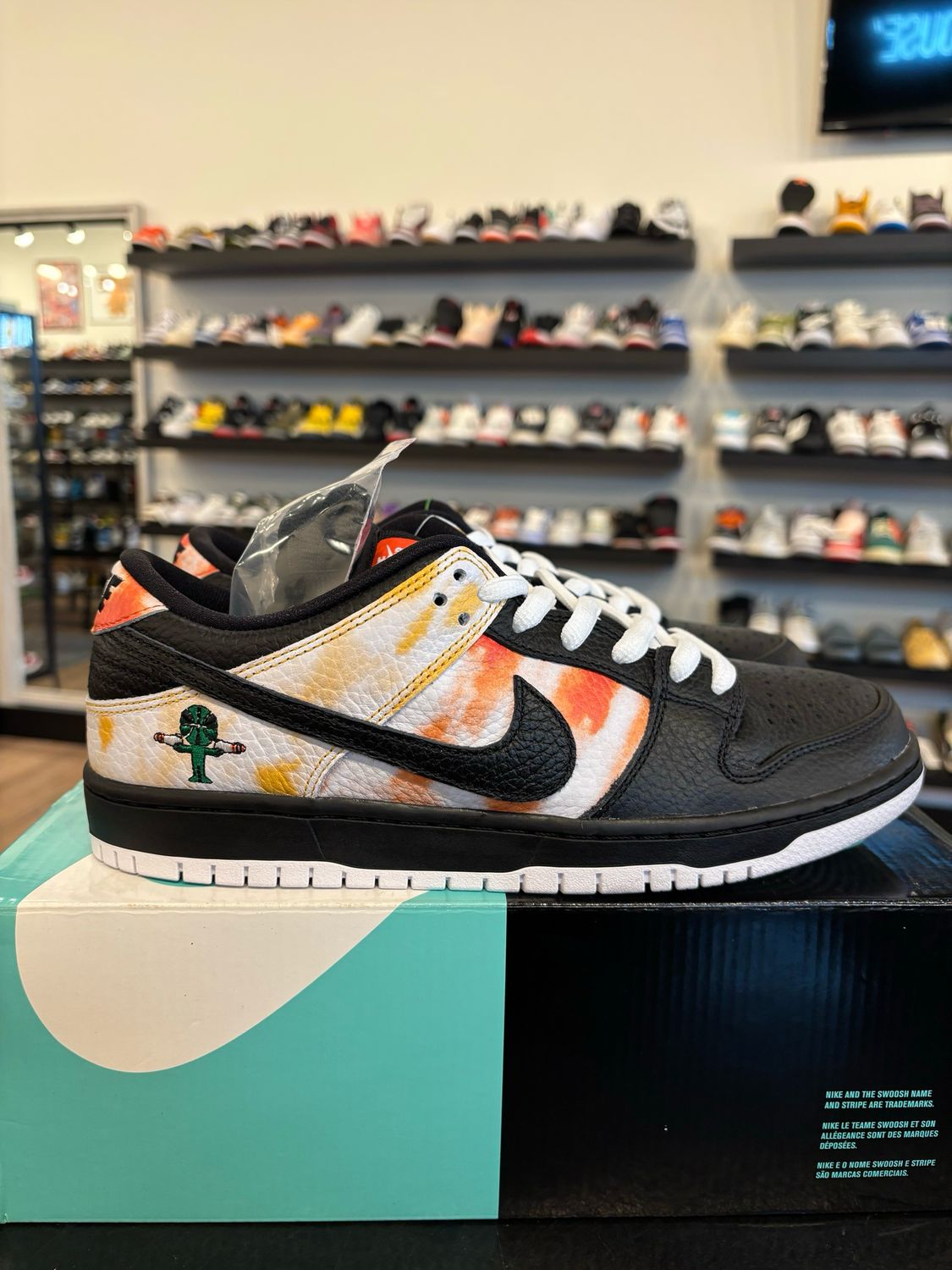 Nike SB Dunk Low Supreme Rammellzee Size 9 Brand New