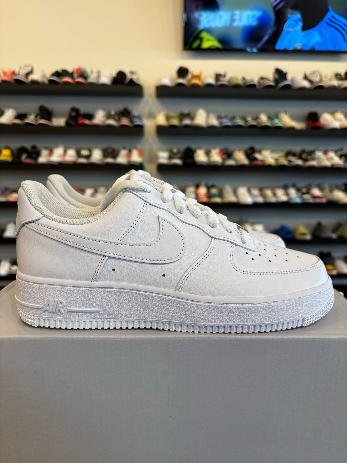 Nike Air Force 1 Low Triple White Size 6.5Y (8W) Brand New