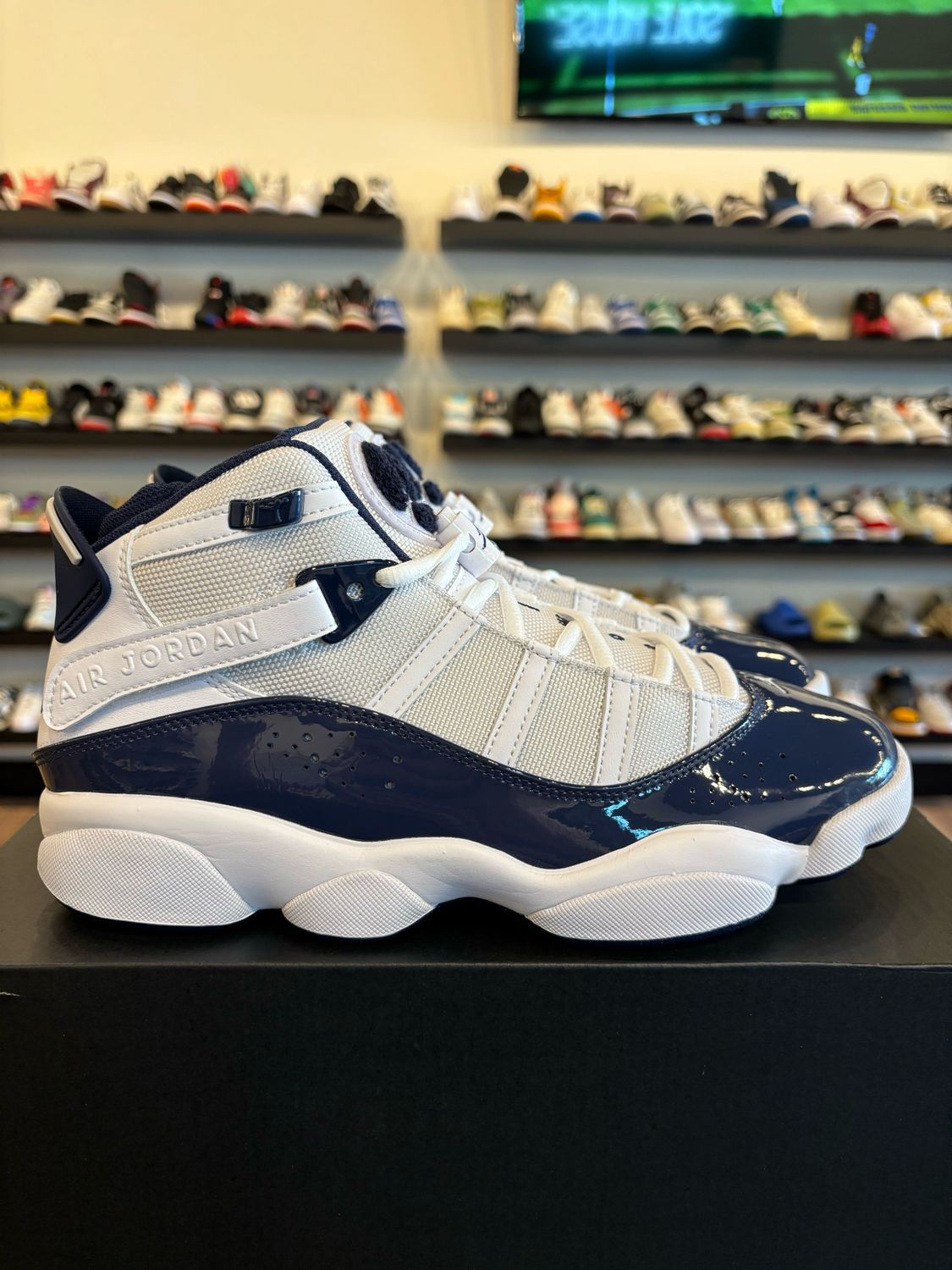 Jordan 6 Rings Midnight Navy Size 9 Brand New