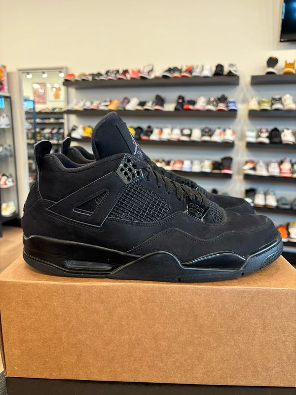 Jordan 4 Black Cat 2020 Size 14 Pre-Owned (No Box)