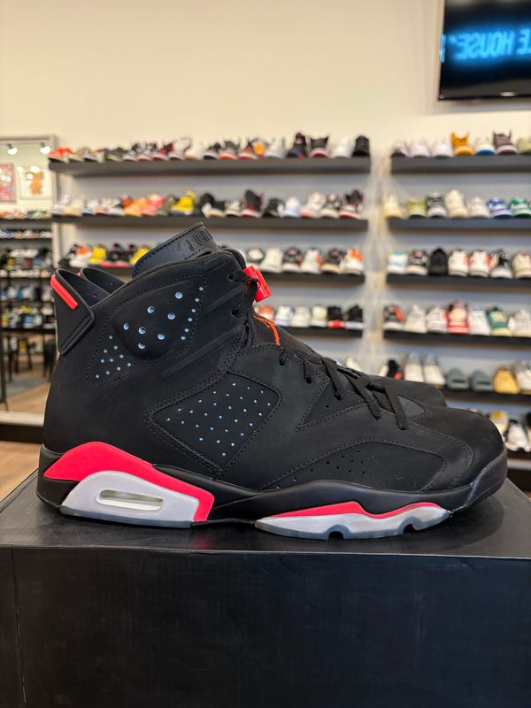 Jordan 6 Black Infrared 2014 Size 13 Pre-Owned