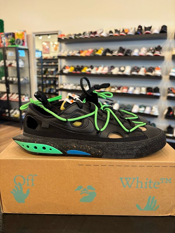 Nike Off-White Blazer Low Black Size 7.5 (9W) Brand New