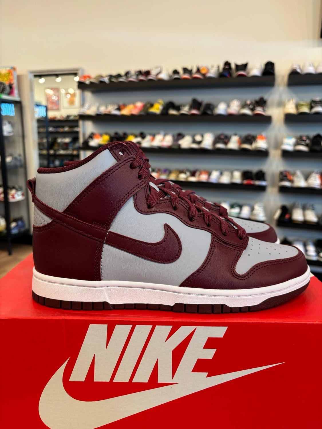 Nike Dunk High Beetroot Size 7.5 (9W) Brand New