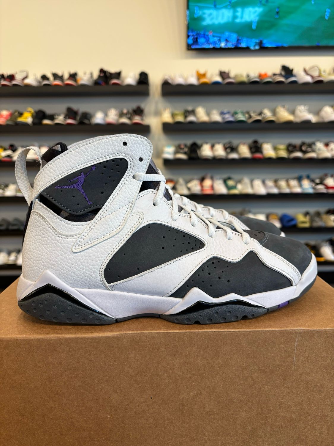 Jordan 7 Flint Size 8.5 Pre-Owned (No Box)
