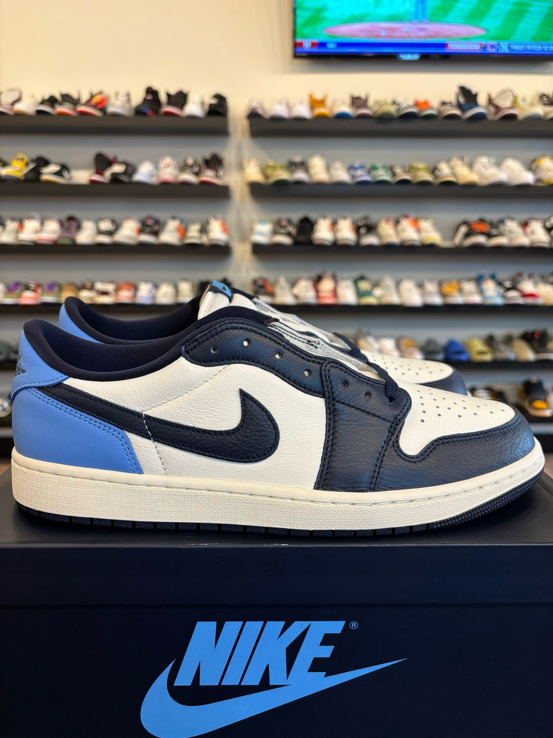Jordan 1 Low Obsidian Size 12 Brand New