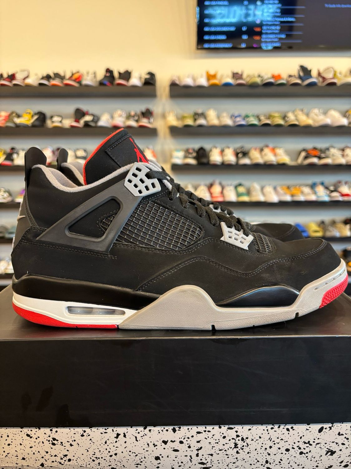 Jordan 4 Bred 2019 Size 13 Pre-Owned