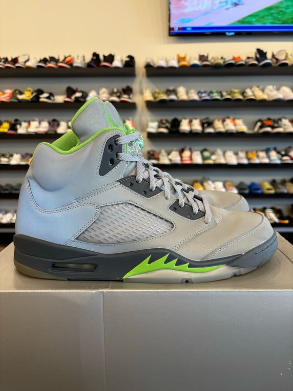 Jordan 5 Green Bean Size 13 Pre-Owned