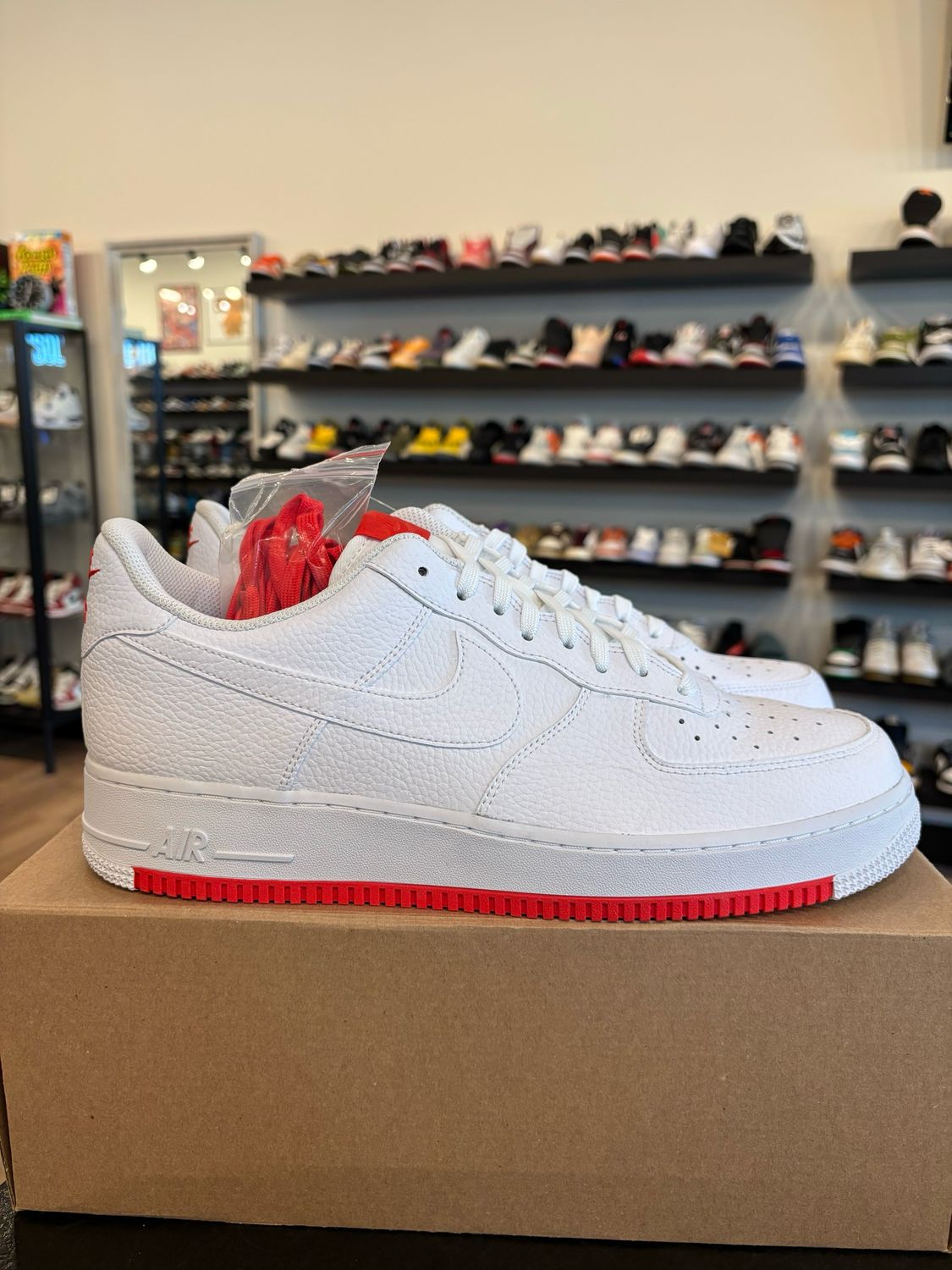 Nike Air Force 1 Low Habanero Red Size 13 Brand New (No Box)