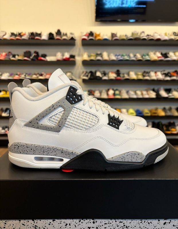 Jordan 4 White Cement 2025 Size 10.5 Brand New