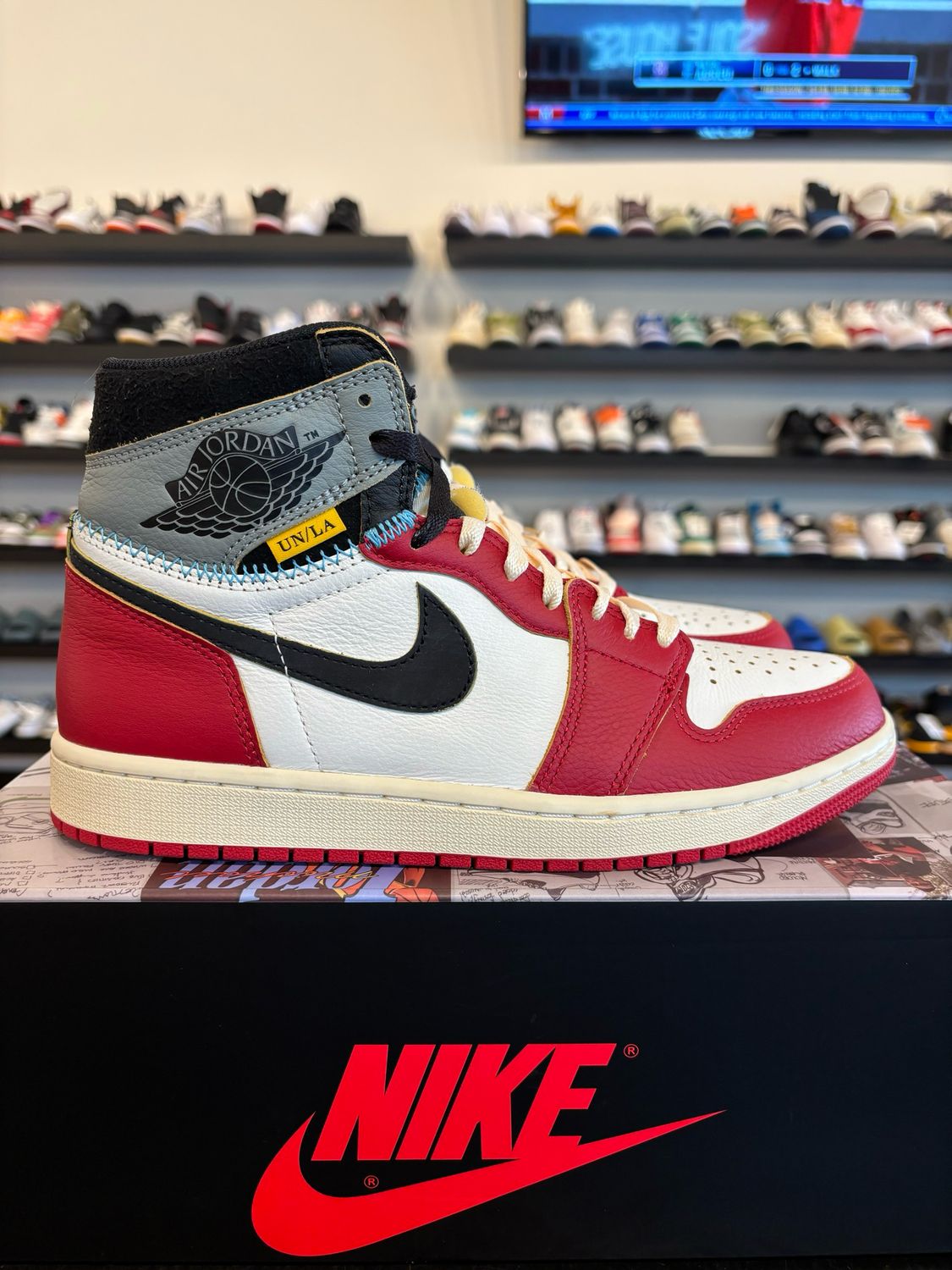 Jordan 1 Union Chicago Shadow Size 9 Pre-Owned