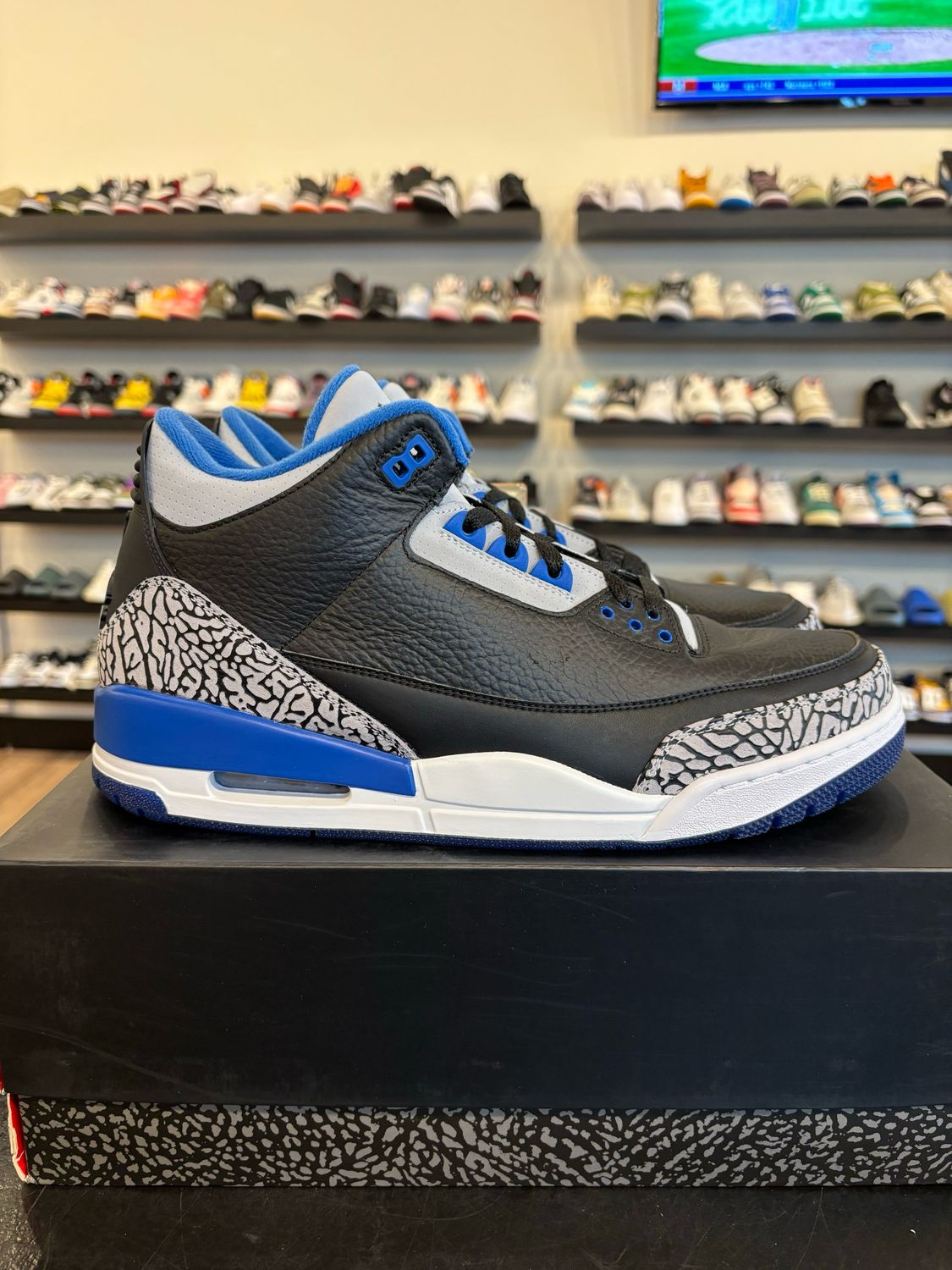Jordan 3 Sport Blue (2014) Size 12 Brand New