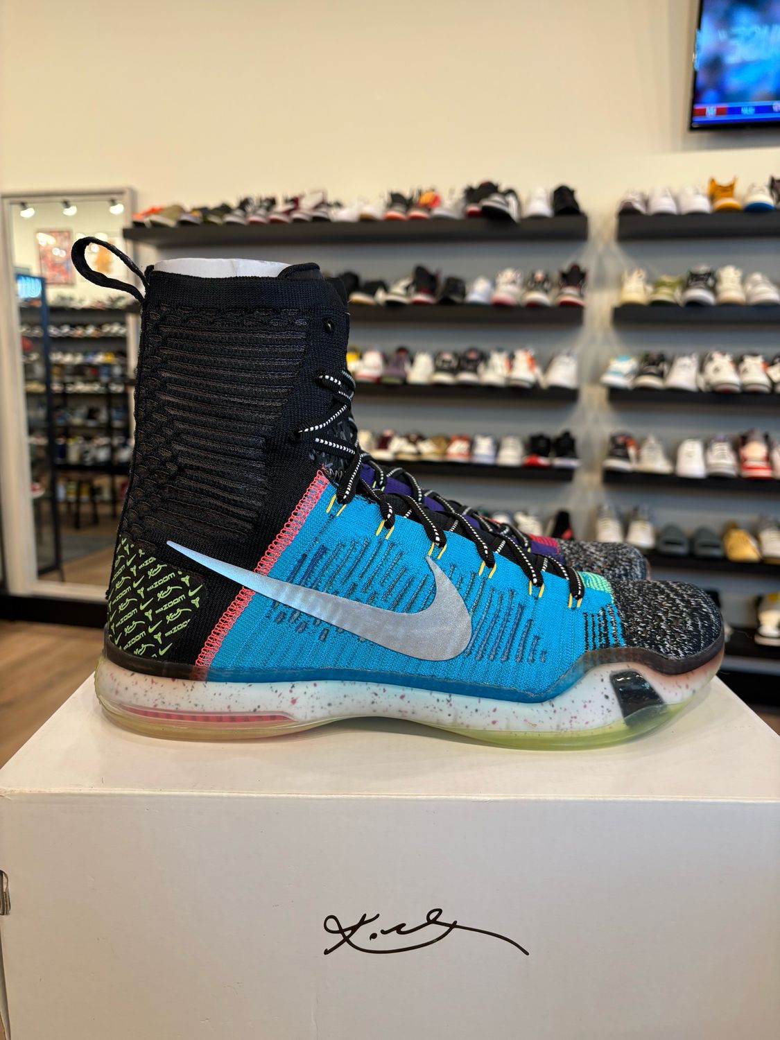 Nike Kobe 10 High What The Size 12 Brand New