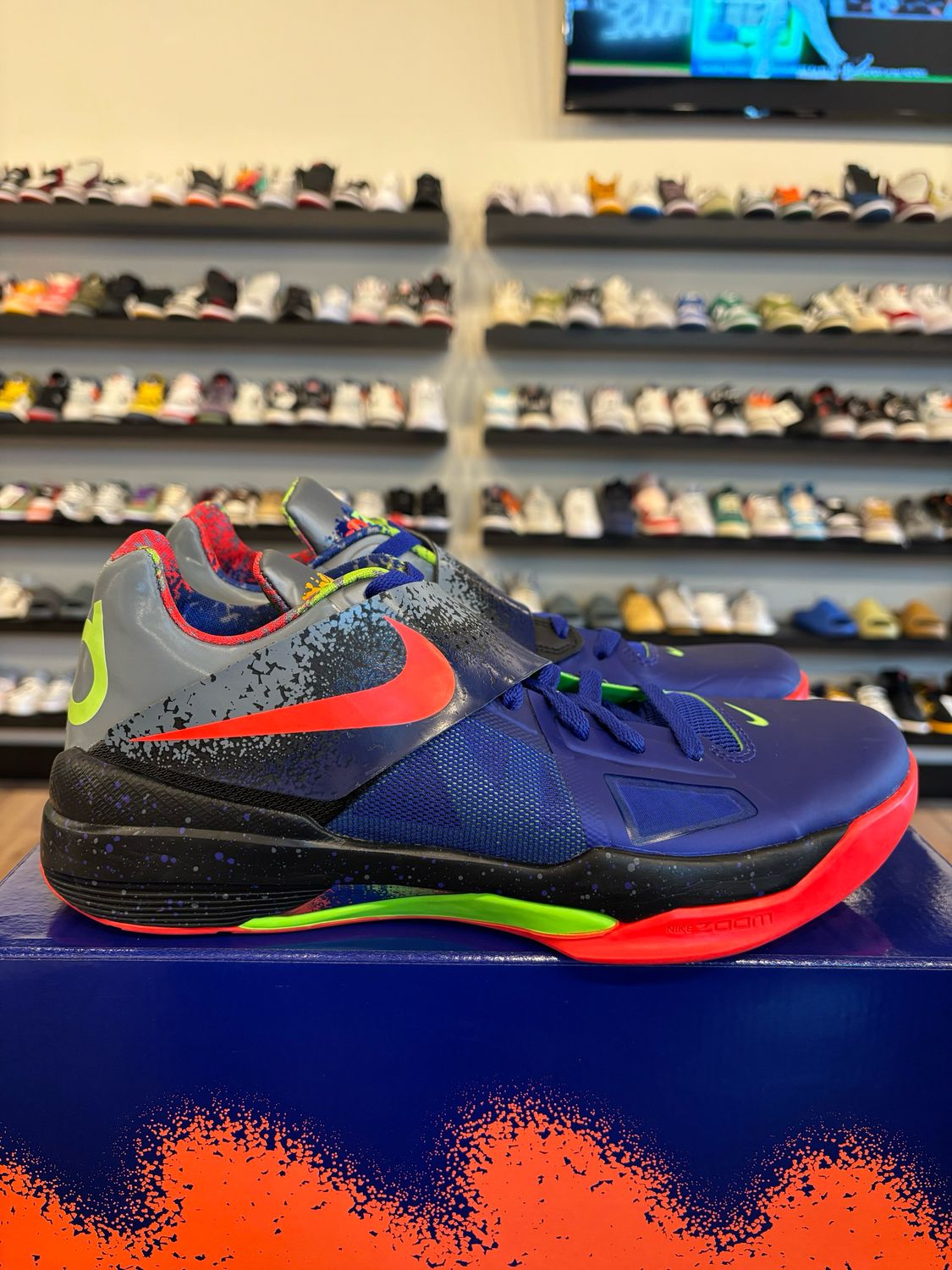 Nike Kd 4 Nerf 2024 Size 10 Pre-Owned