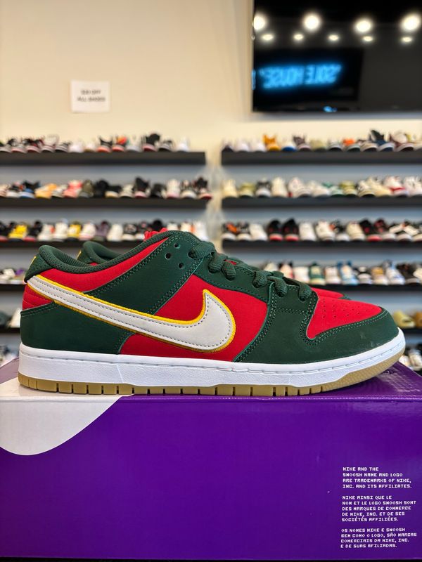Nike SB Dunk Low Seattle Supersonics Size 10.5 Brand New