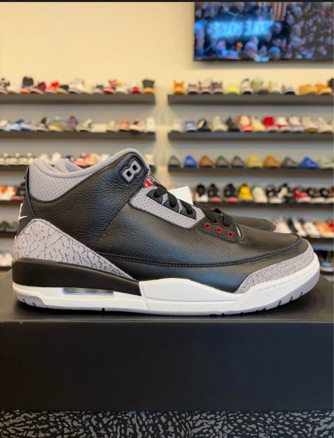Jordan 3 Black Cement 2024 Size 10.5 Brand New