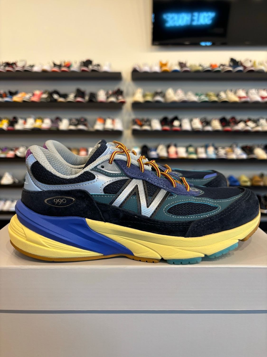 New Balance 990 v6 Action Bronson Lapis Size 5.5 (7W) Pre-Owned