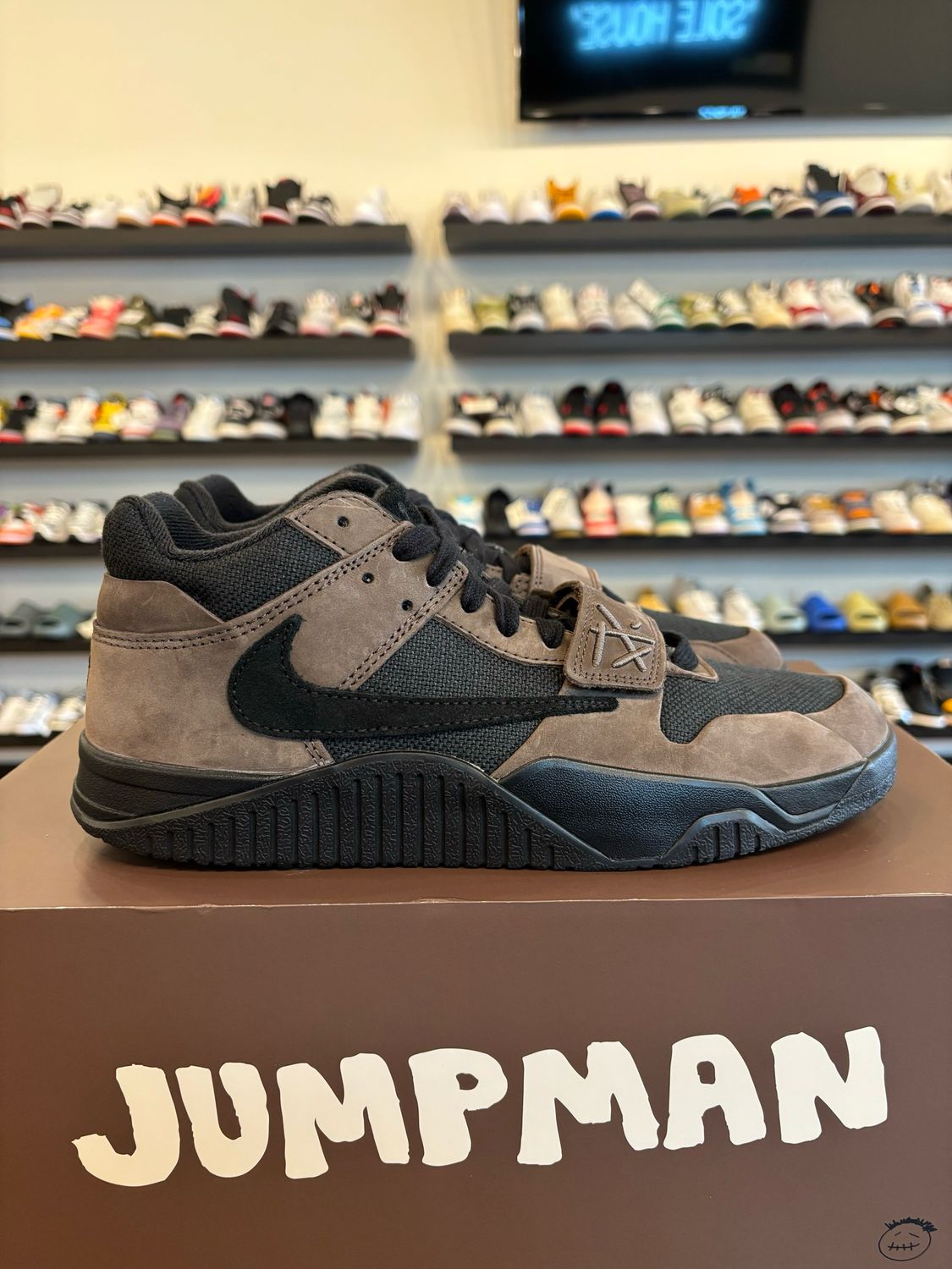 Jordan Jumpman Jack Travis Dark Mocha Size 8.5 Brand New